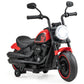 Costzon Toddler Motorcycle  6V Battery Powered Electric Motorcycle with Detachable Training Wheels  Soft Start  Headlights & Music  Kids Motorcycle Ride on Toy for Toddlers Boys 18+ Months (Red)