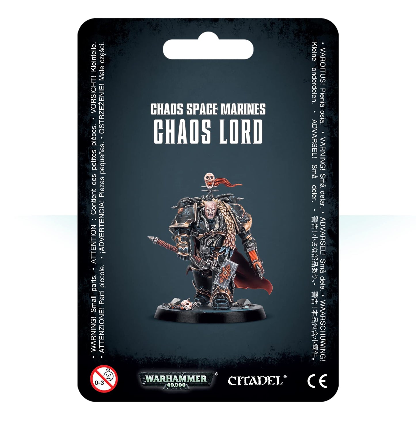 Games Workshop Chaos Lord in Terminator protective covering