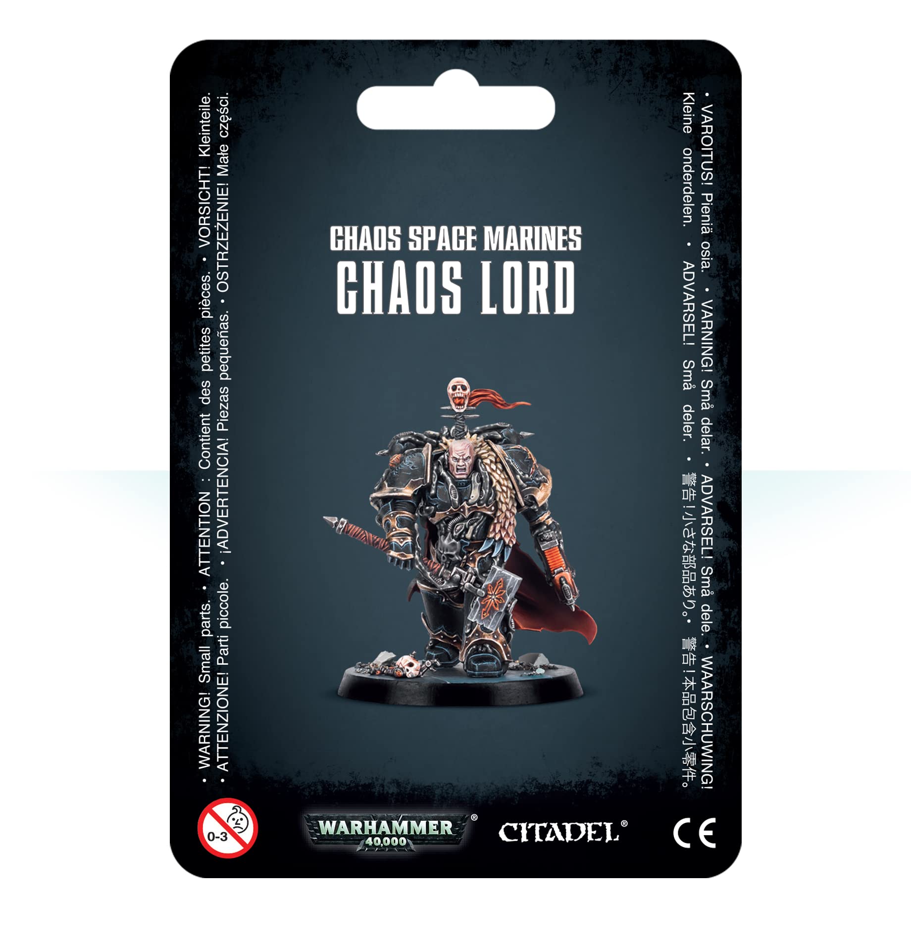 Games Workshop Chaos Lord in Terminator protective covering