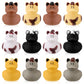 Hungdao 12 Pcs Horse Rubber Duck 2.36 Inch Bucking Bronco Ducks Pool Float Bath Decor Gift for Horse Racing Festival Boys and Gi