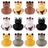 Hungdao 12 Pcs Horse Rubber Duck 2.36 Inch Bucking Bronco Ducks Pool Float Bath Decor Gift for Horse Racing Festival Boys and Gi