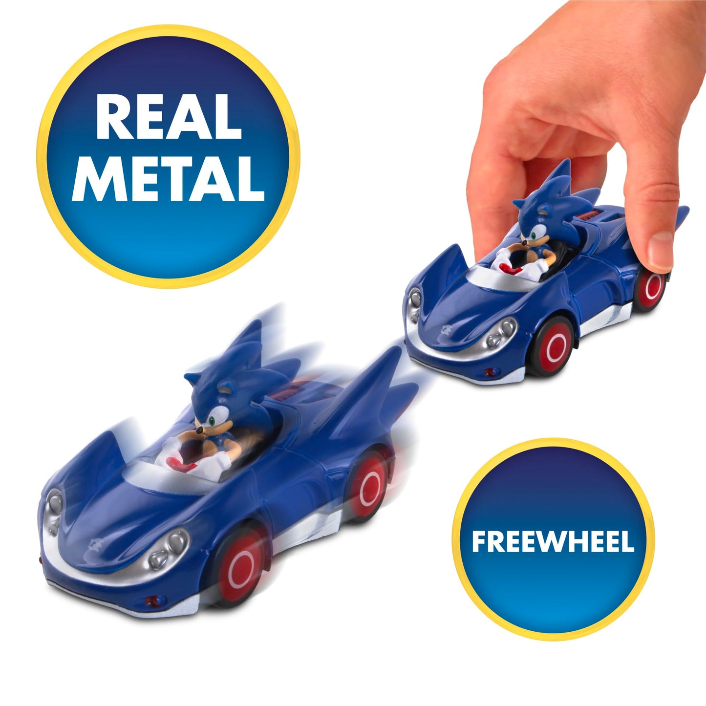 Nkok Sonic The Hedgehog Die-Cast Figure (1:64 Scale)