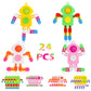 Soullife 24 Pack Pop Fidget Spinners Bulk, Deformable Astronaut Key Chain Fidget Toys Bulk, Stocking Stuffers Birthday Gifts Party Favors For Kids, Student Gifts Classroom Prizes