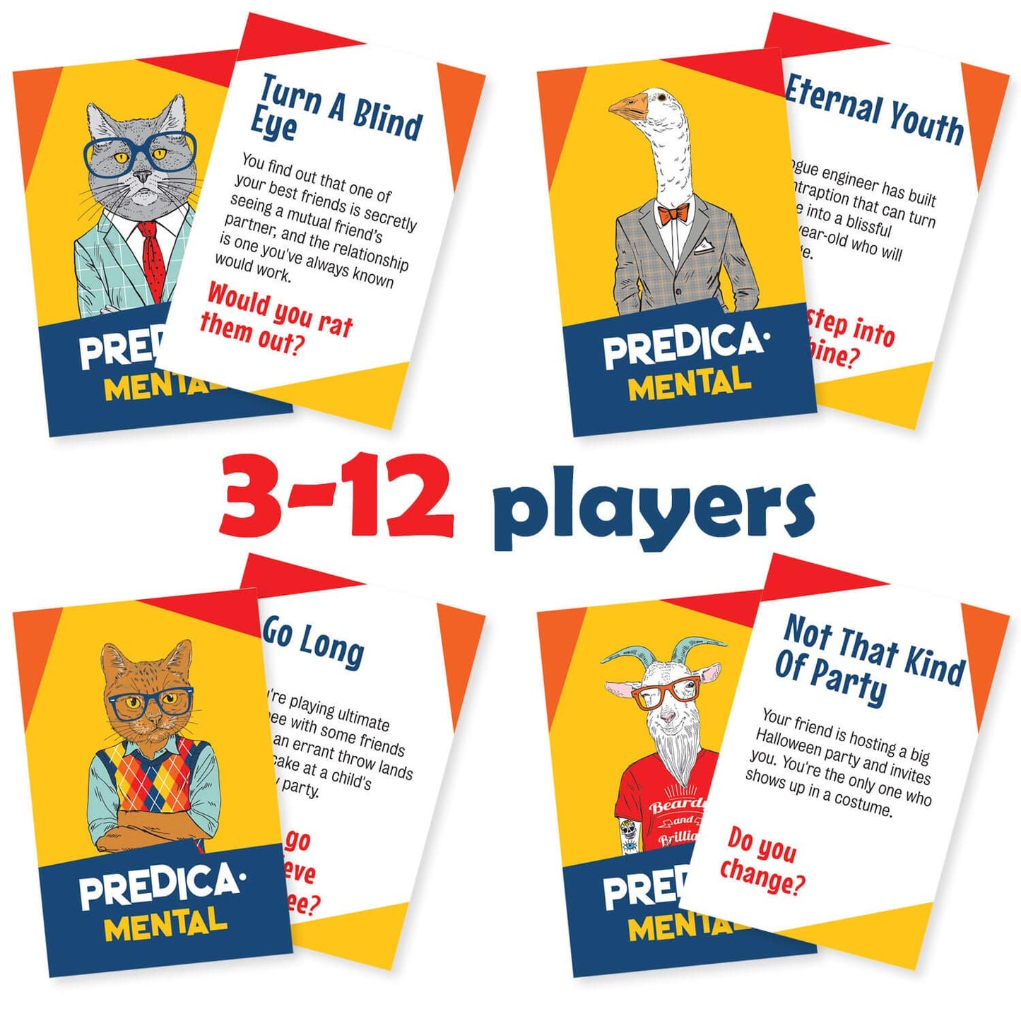 Predicamental Fun mature-themed Party Games - Outrageously Funny Card Game About Hypothetical Awkward Situations for Hilarious mature-themed Party Game Night
