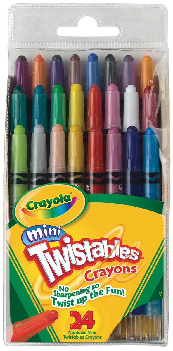 Crayola Twistables Mini Crayons 24 ea