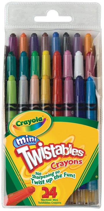 Crayola Twistables Mini Crayons 24 ea