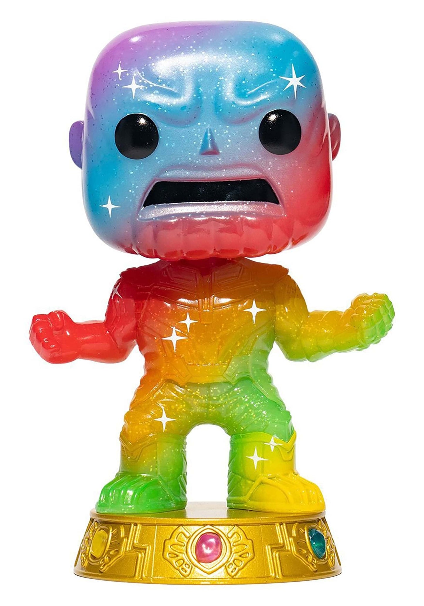 Funko Marvel Infinity Saga Thanos Art Series Pop! Vinyl Figure with enhanced Pop! Protector Entertainment Earth limited availability