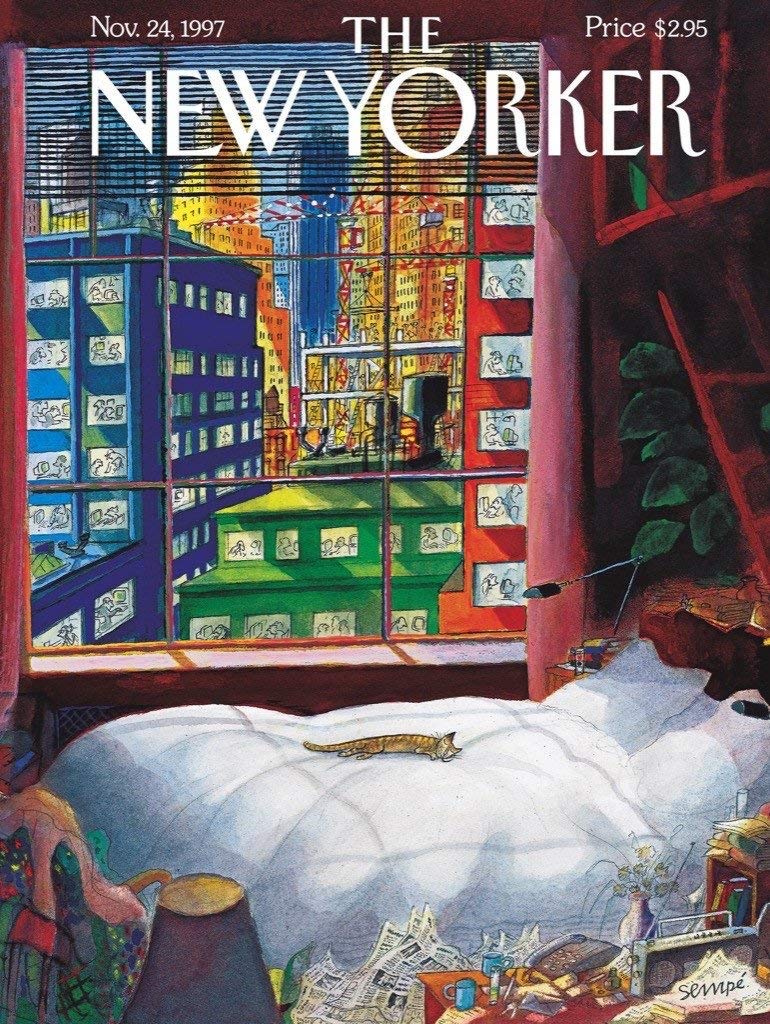 New York Puzzle Company - New Yorker Cat Nap - 1000 Piece Jigsaw Puzzle For Family Game Nights By Jean-Jacques Sempé