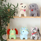 Cuteoy Walking Grey Cat Stuffed Animal Talking Wagging Nodding Educational Plush Kitty Toy Electric Interactive Animated Plushie