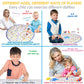 Vatos Board Game, Little Detective Card Game Memory Game Tabletop Game For Kids Families Party, Matching Game, Educational Toys For Kids Toddlers 3,4,5,6,7 Years Old Boys & Girls Gift