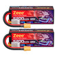Zeee 4S Lipo Battery 5200Mah 14.8V 120C Hard Case Rc Battery With Xt90 Plug For Rc Car Rc Buggy Truggy 1/10 Scale Racing Truck R