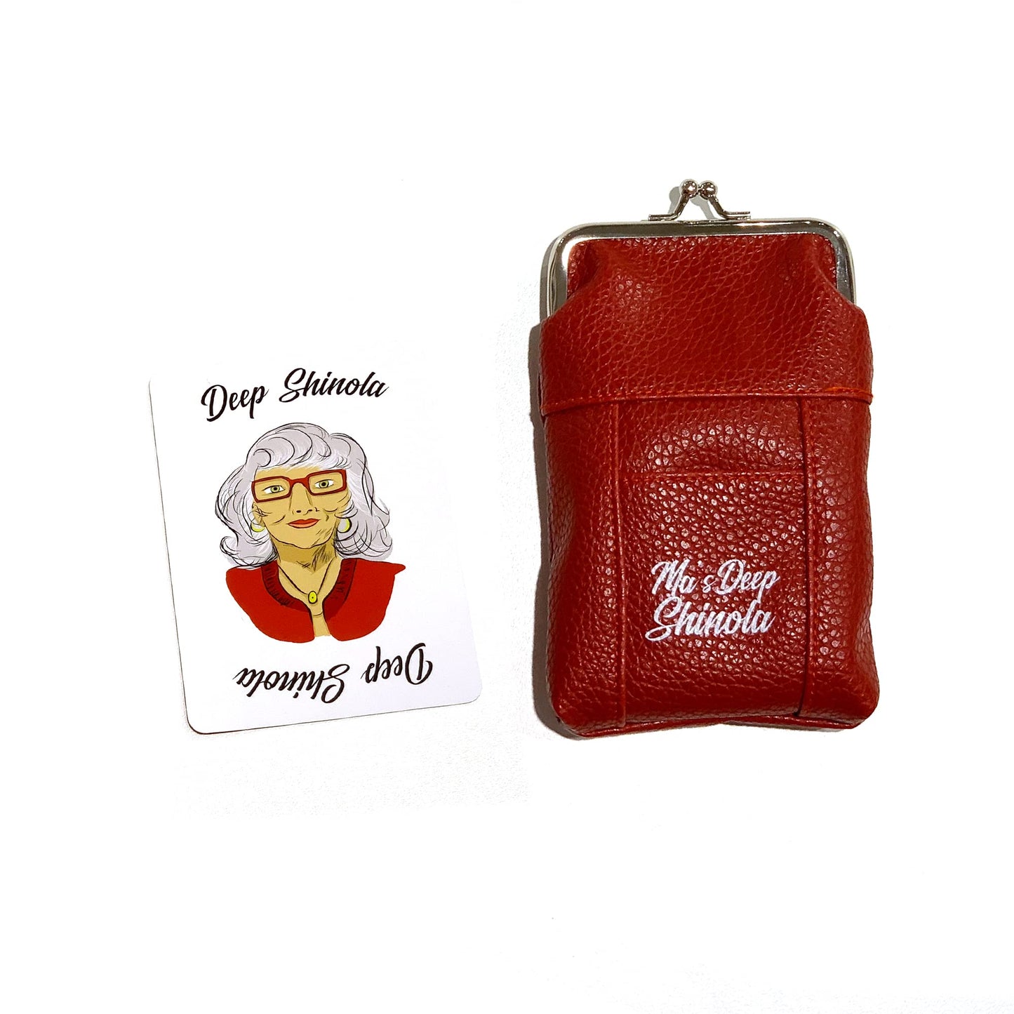 SolidRoots Ma's Deep Shinola Card Game - Red Paper Playing Cards, Model 00045