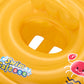 Bestway Inflatable Swimming Float for Infants, Round Baby Boat, 69cm, Yellow, Model 32096, for Ages 0-12 Months