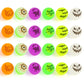 FINGOOO 24Pcs Halloween Bouncy Balls,Glow in The Dark Bouncing Balls for Kids Halloween Party Favors Non-Candy Halloween Treats