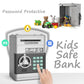 JUNEU Piggy Bank for Kids, Toys for 5 6 7 8 9 10 Year Old Kids Birthday Gifts, Electronic Kids Piggy Bank, Money Savings Box ATM