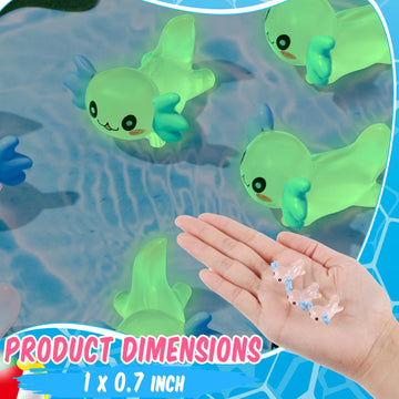 Lewtemi 12 Pieces Mini Resin Axolotl Charm Valentine'S Day Axolotl Tiny Animal Figurine Gifts Miniature Garden Landscape Aquarium Dollhouse Ornament Potted Plants Decoration Diy Crafts(Light Pink)