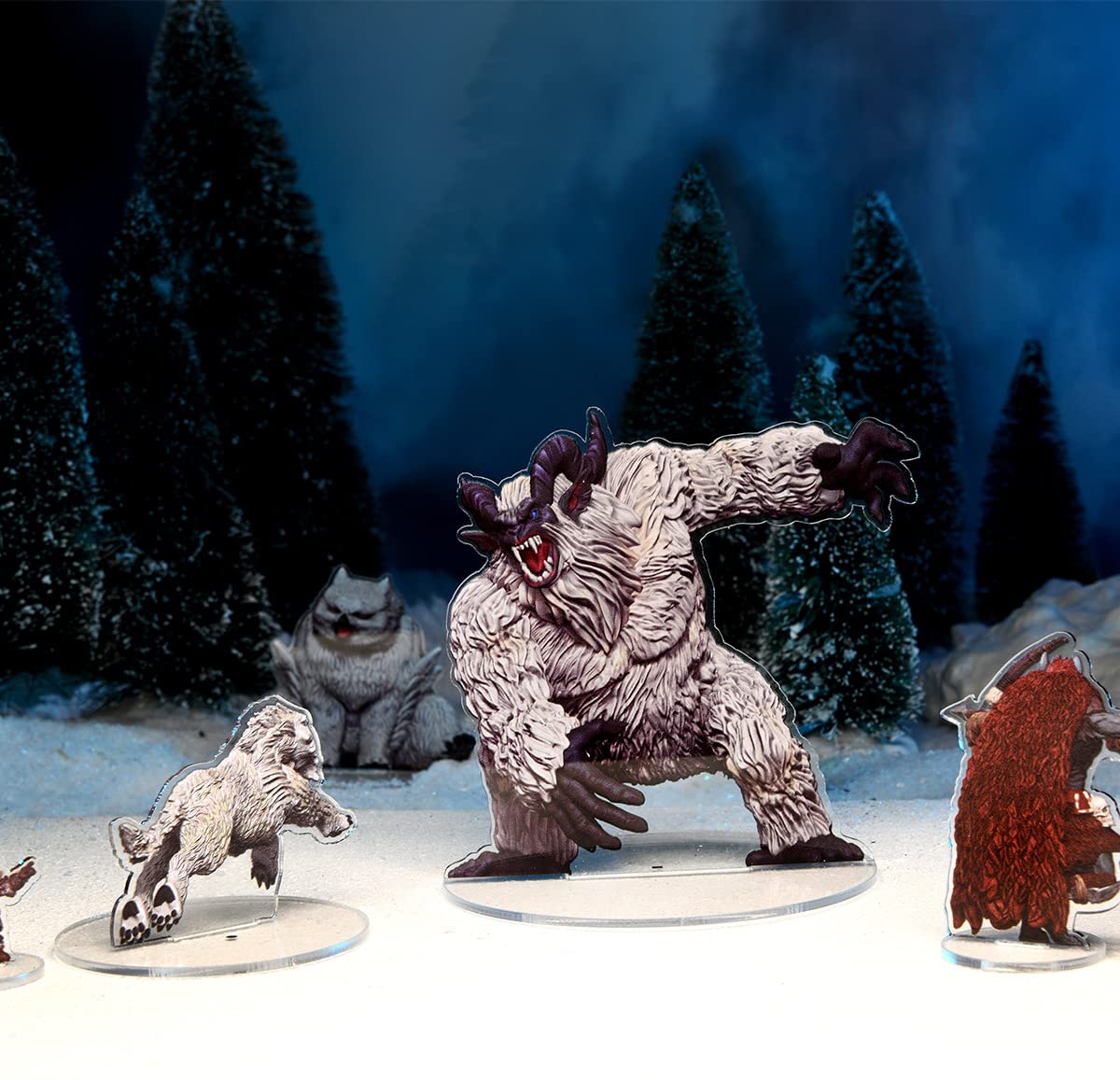 Wizkids D&D Idols Of The Realms: Icewind Dale Rime Of The Frostmaiden - Frost Giant Skeleton - 2D Set