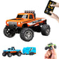 Mini RC Monster Truck, Remote Control Car, 1:64 Scale Monster Truck with Lights, 2.4GHz Rc Monster Truck, Rechargeable Remote Co
