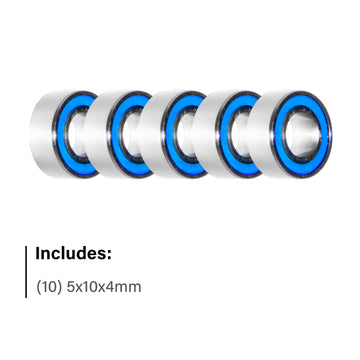 Winter Evening - 5x10x4mm MR105-2RS-BU (10 Bearings)