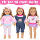 3 Sets Baby Doll Clothes For 14-18 Inch Dolls, 16 Inch Baby Doll Clothes Dresses And Accessories Outfits For New Born 15 Inch Ba