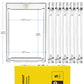 Hyaruat 360Pt Magnetic Card Holders For Trading Cards - 5 Pack Clear One Touch Hard Cases With Stronger Magnet, Uv Protection