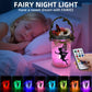 FOMOMDI DIY Fairies in a Jar, Color Changing Fairy Lantern Night Light Kit with Remote Control, Kids Girls Birthday Holiday Gift