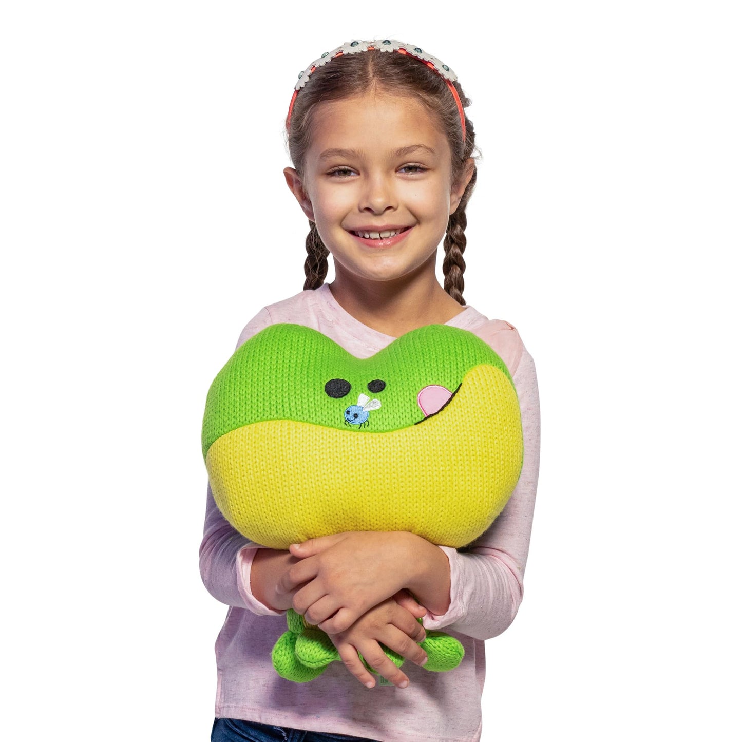 Ami Amis Jumbo Pickle- Soft Cozy Crochet Plush, Adorably Cute Details, Extra Cuddly Size For Collection Enthusiasts