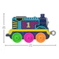 Abgee 900 Hbx86 Ea Small Push Along Neon Thomas, Red