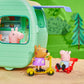 Peppa Pig Caravan Playset - Pink - One Size - Model F8863 - Plastic Toy for Creative Play