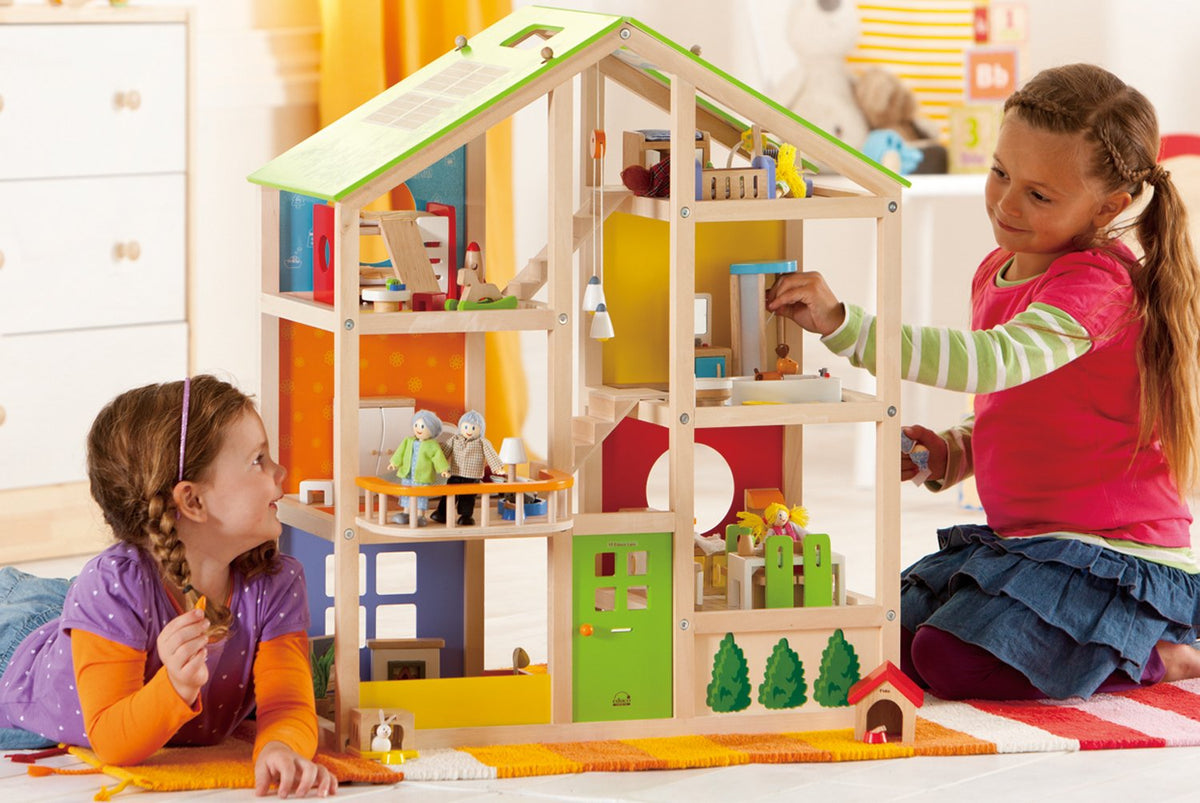 STEM Wooden Role Play Dollhouse