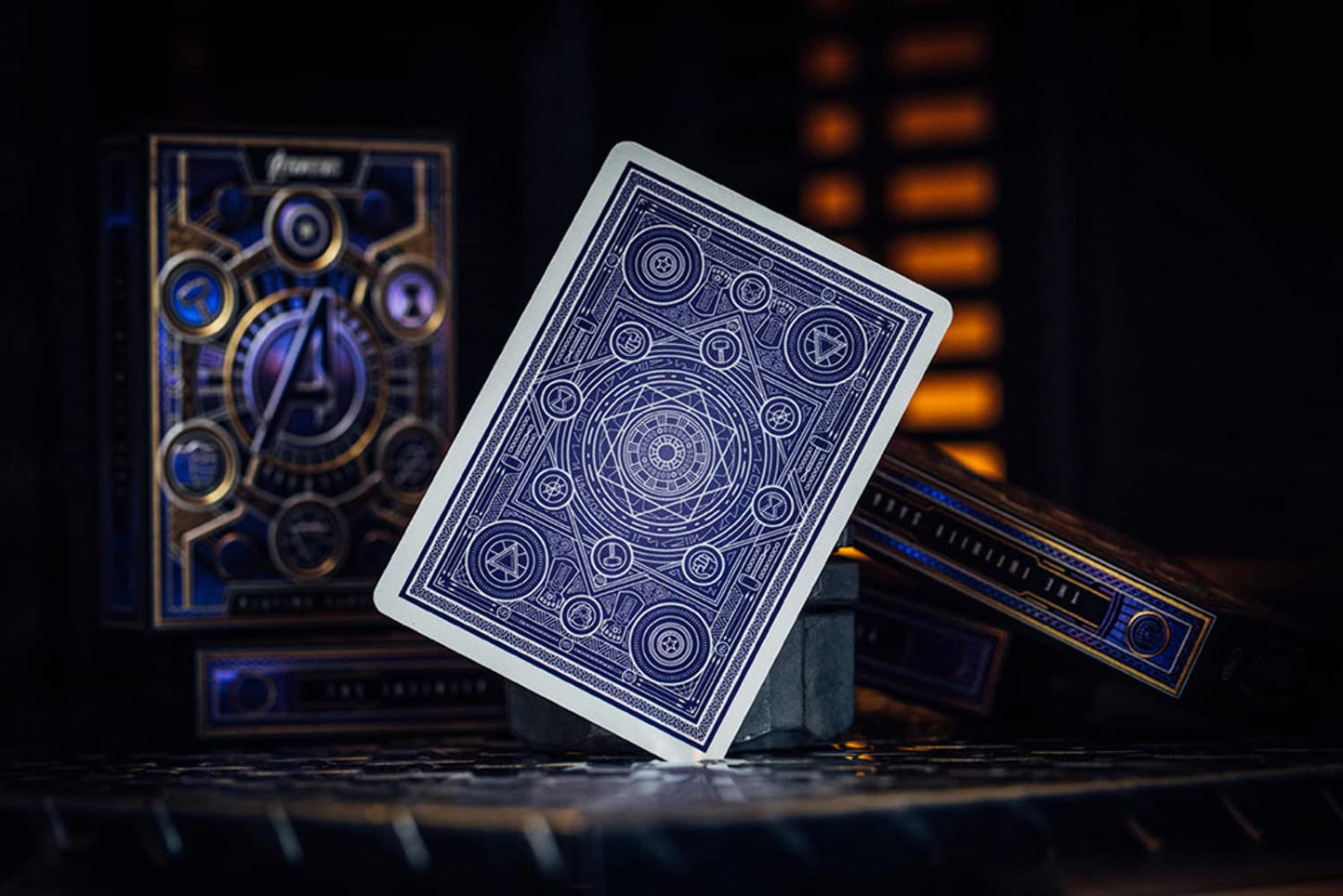 theory11 Avengers Premium Playing Cards - Purple, 1 Count, Model 10025048A, Paper Material, Marvel Studios' The Infinity Saga Deck