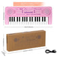 Raimy 37 Keys Keyboard Piano For Kids, Portable Keyboard Piano Early Learning Educational Electronic Musical Instrument Toys Gifts For 3 4 5 6 7 8 9 Year Old Boys And Girls (Pink)