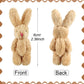 20 Pieces Mini Plush Rabbit Tiny Joint Rabbit 2.4 Inch Small Bunny Doll Soft Bunny Stuffed Animal Toys For Easter Birthday Cake Wedding Decorations Party Favors (Long Plush Style)