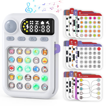 Handheld Game For Kids, Math Games, Memory Game With Flash Cards, Sensory Fidget Toys, Learning & Education Toys, Birthday Gifts