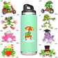SUSIHI Frog Stickers Pack - 50 Waterproof Vinyl Stickers for Kids - Cute Frog Theme for Water Bottles & Laptops