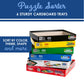 White Mountain Puzzle Sorter & Mystery Puzzle - Cardboard, Model 1084PZ