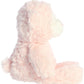 Aurora Snuggly Huggy Bear Baby Stuffed Animal - Comforting Companion - Imaginative Play - Pink 10 Inches