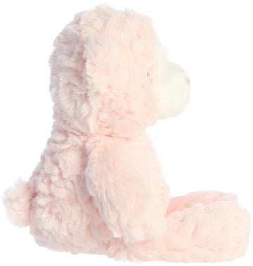 Aurora Snuggly Huggy Bear Baby Stuffed Animal - Comforting Companion - Imaginative Play - Pink 10 Inches