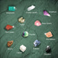 Xxtoys 12 Natural Rock & Mineral Dig Kit - Educational Stem Toy For Kids, Mining Gemstones, Rocks, And Minerals - Party Favors F