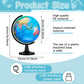 Amylove 13 ' ' Illuminated World Globe For Adults 720/360 Rotation Rewritable Light Up Globe With Stand World Map For Interactiv