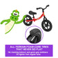 The Original Croco Ultra Lightweight And Sturdy Balance Bike.3 Models For 2, 3, 4, And 5-Year-Old Kids. Unbeatable Features. Toddler Training Bike, No Pedal (Bright Red2, Sturdy 12 Inch)