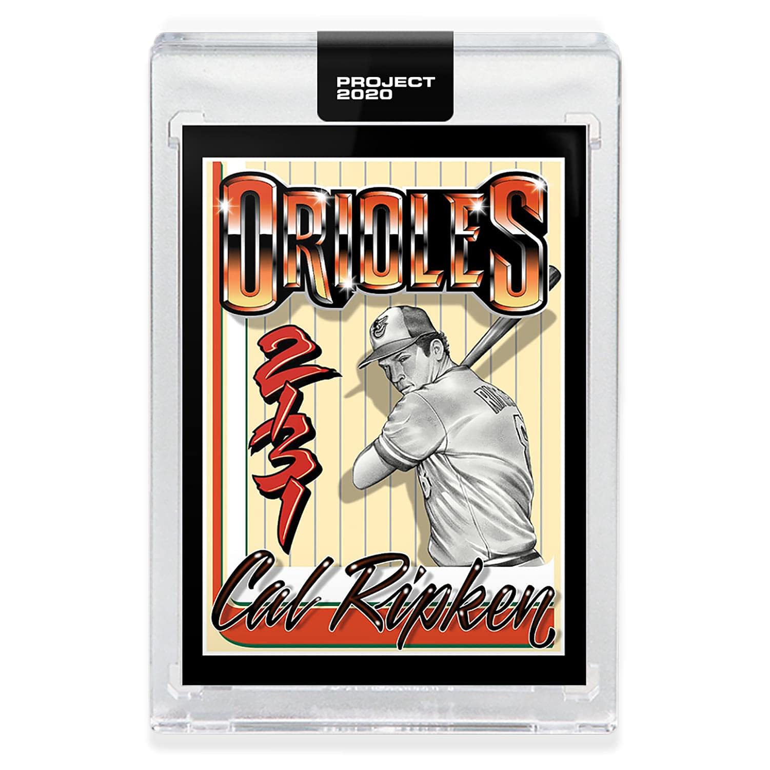 Topps Project 2020 Card 349-1982 Cal Ripken Jr. By Mister Cartoon