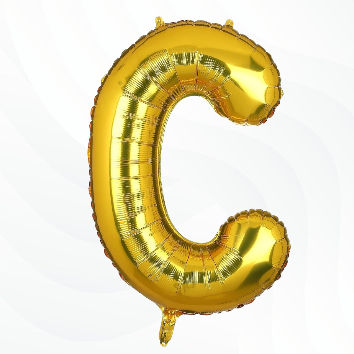 Flyloons Gold C Letter Foil Balloon Alphabets Balloons Perfect for Birthday Decoration Items, Anniversary, Bachelorette, Wedding