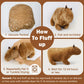Evolveover Capybara Stuffed Animal,2Pcs Stuffed Capybara Plush Toy,Capybara Plushie Gifts(1Pc 7.8Inch + 1Pc 11.8Inch)