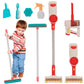 Vacuum Cleaner Toy For Toddler With Real Suction Function, Realistic Role-Play Cordless Vacuum Toy With Music, Kids Interactive