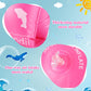 Wowelife Arm Floaties Inflatable Swim Arm Bands Floater Sleeves Swimming Rings Tube Armlets For Kids Toddlers And Adults (Pink-Large)