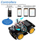 Freenove 4Wd Car Kit With Remote (Compatible With Arduino Ide), Line Tracking, Obstacle Avoidance, Ultrasonic Sensor, Wireless C