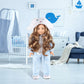 18 Inch Doll Clothes - Onesie Pajamas Fit 18 inch Girl Doll and More (3SET)