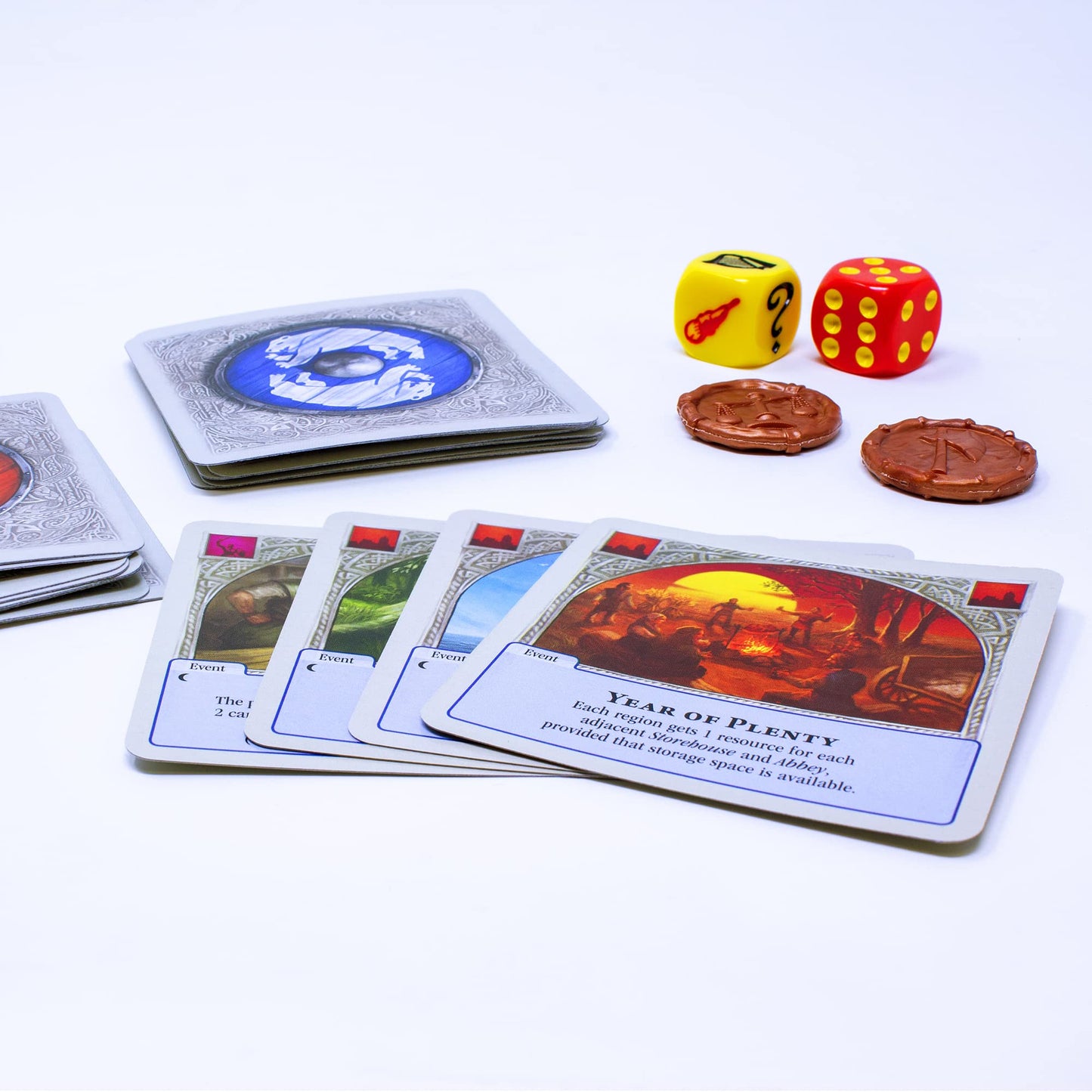 CATAN Rivals for CATAN Card Game - Strategy Game for 2 Players, Ages 10+, Multi-colored, 89.375 cu in, Model 5511619