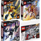 Brickcomplete Lego Set Of 4: Wolverine Mech, Iron Man Mech, Black Panther Mech & Spider-Man'S Bridge Duel (Toy_Building_Block, 2